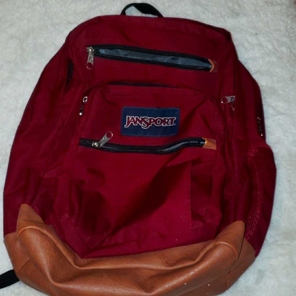 Jansport Maroon Backpack